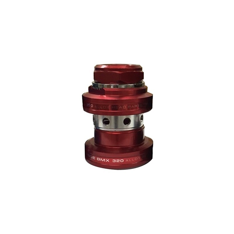 TANGE MX-320 Old School BMX Threaded 1" Alloy SEALED Headset RED