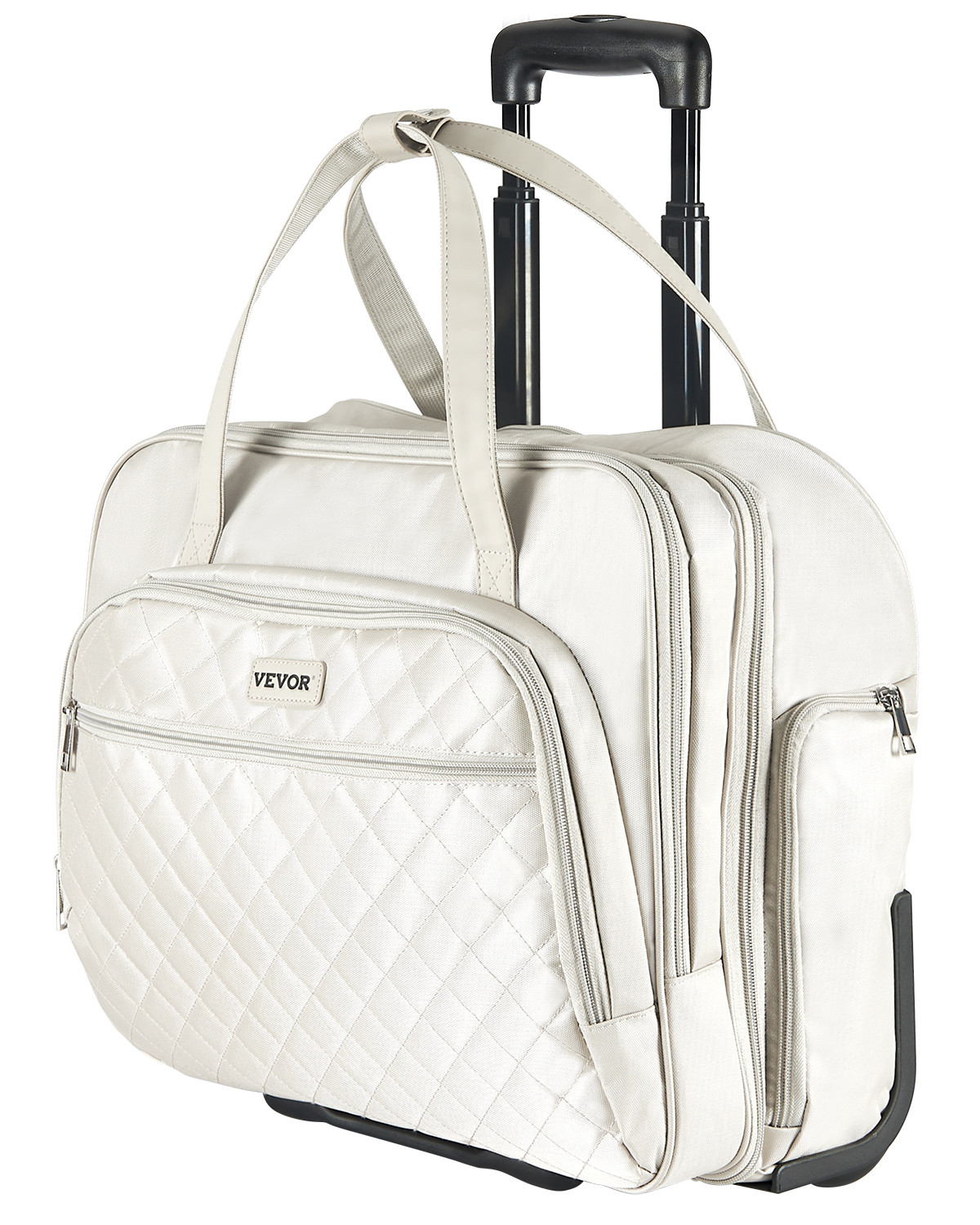 VEVOR Rolling Laptop Bag 15.6 Inch Wheeled Computer Bag for Work Travel