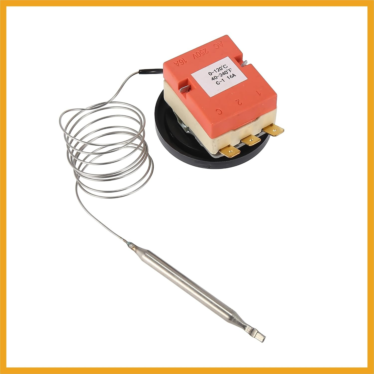 12V Electric Radiator Fan Thermostat Controller Kit Liquid Expansion Temperat...