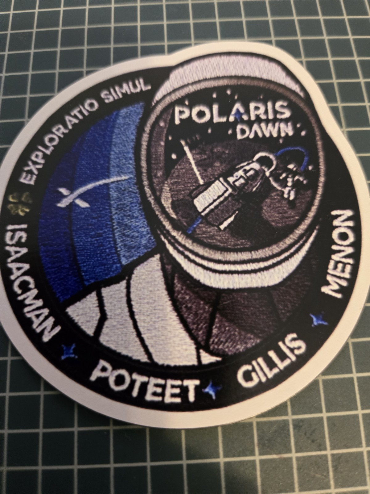 Space X Polaris Dawn Super Heavy Port Canaveral FL Inaugural Flight Magnet