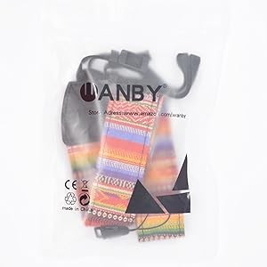 Camera Strap Canvas Rainbow Shoulder Strap with Quick Release Buckles |