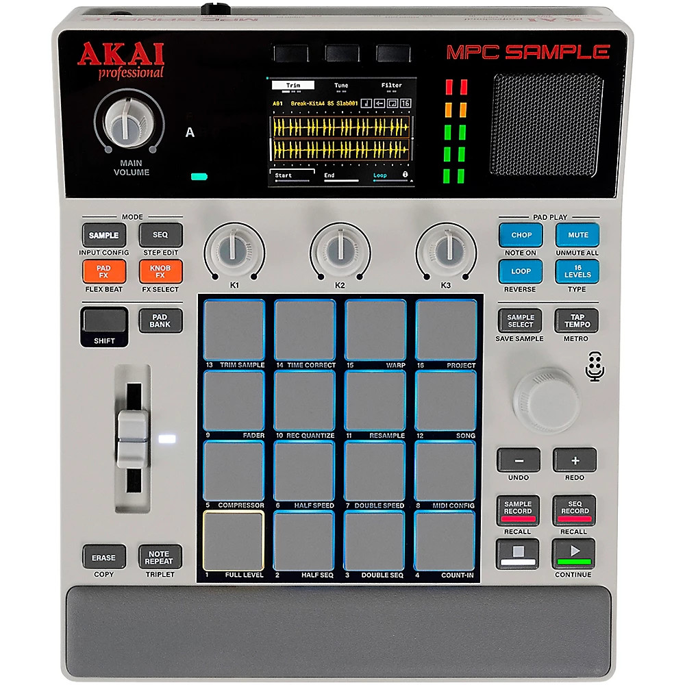 Akai Professional MPC Sample Standalone Sampler & Sequencer - Gray