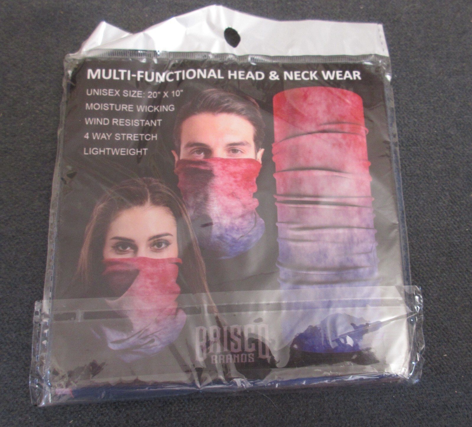 Brisco Brands Multi-Function Head & Neck Wear-Tye-Dye