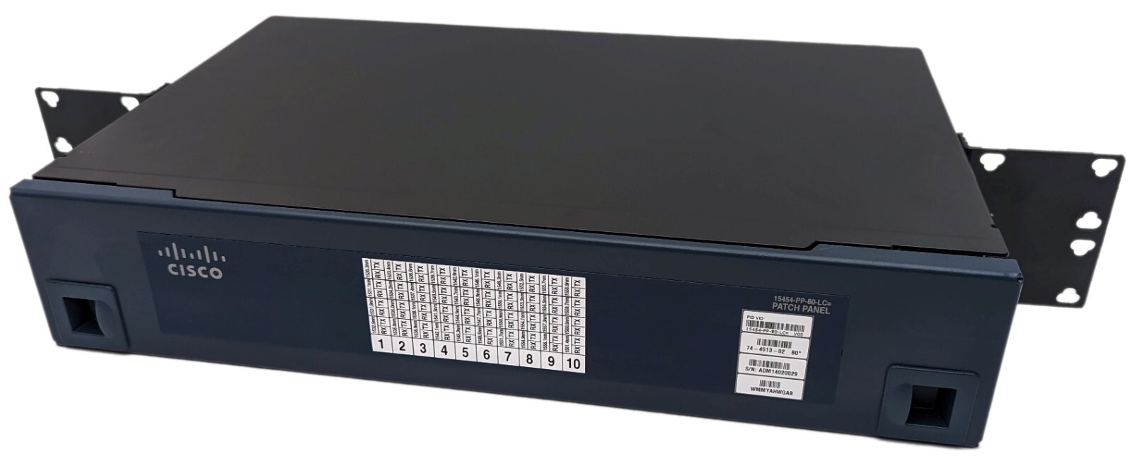 Cisco 15454-PP-80-LC 74-4513-02 80-Port 2U LC Patch Panel - No Fiber Cables