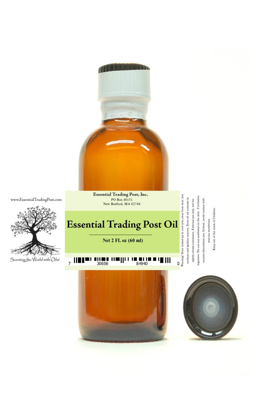Amber Oil Essential Trading Post Oils 2 fl. oz (60 ML)