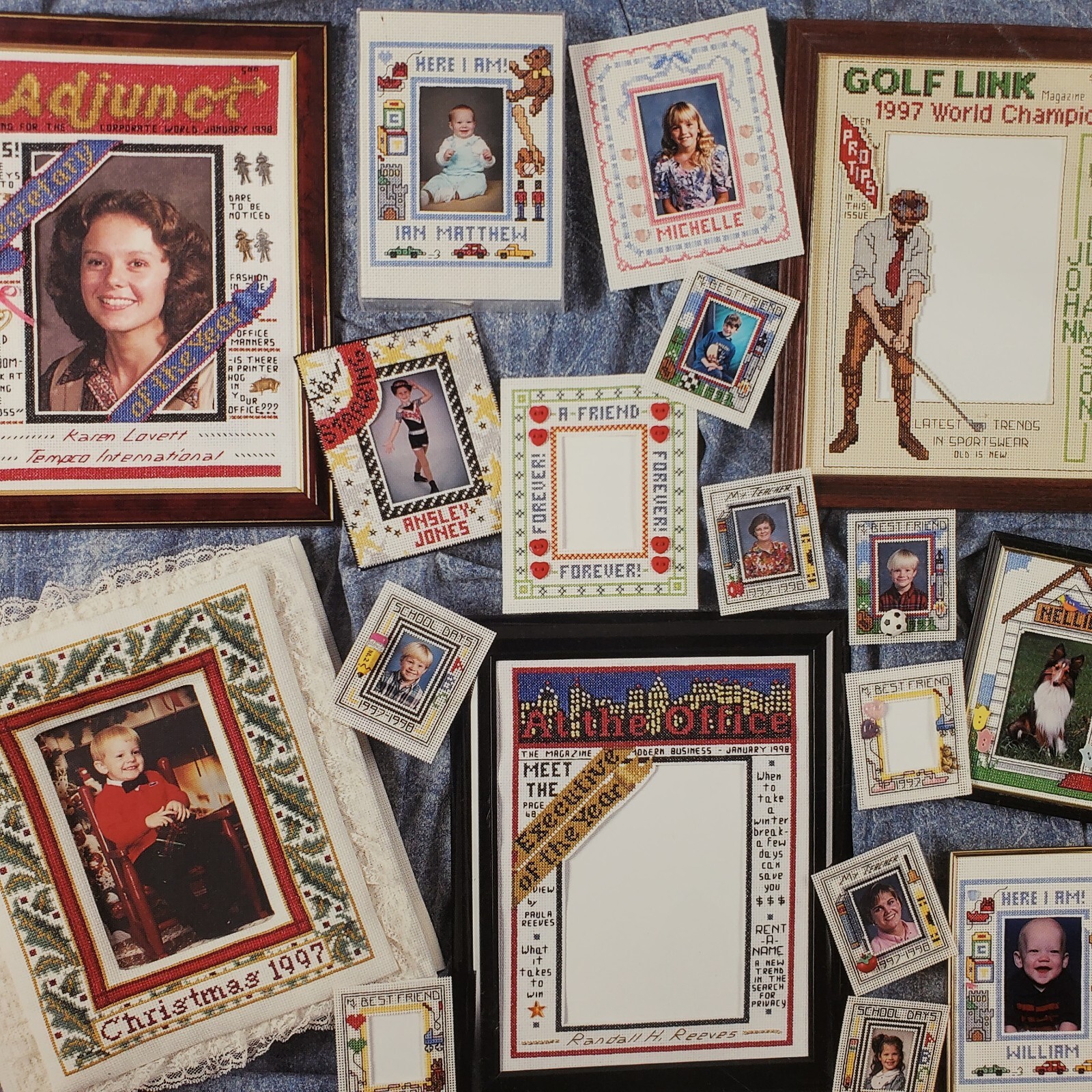 Jeanette Crews Special Additions Here There This That Cross Stitch Booklet 351
