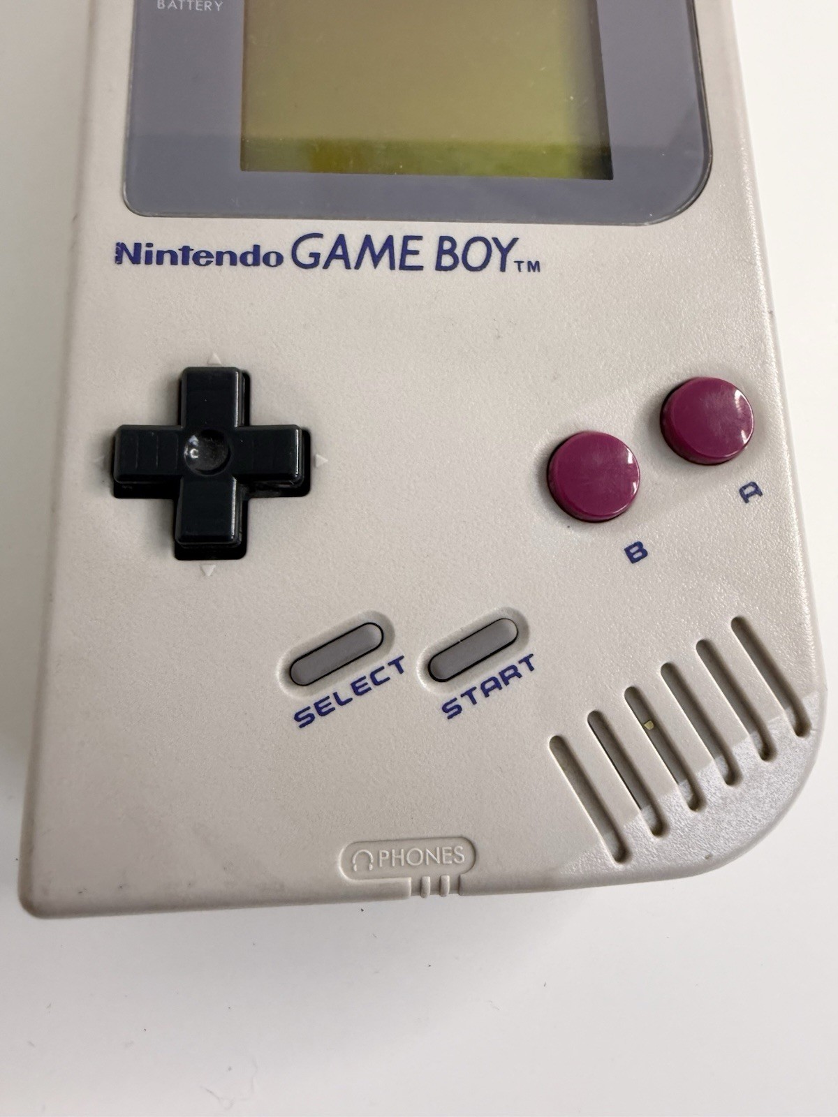 TURNS ON - Original Nintendo Game Boy Handheld Console Only (Not Game Tested)