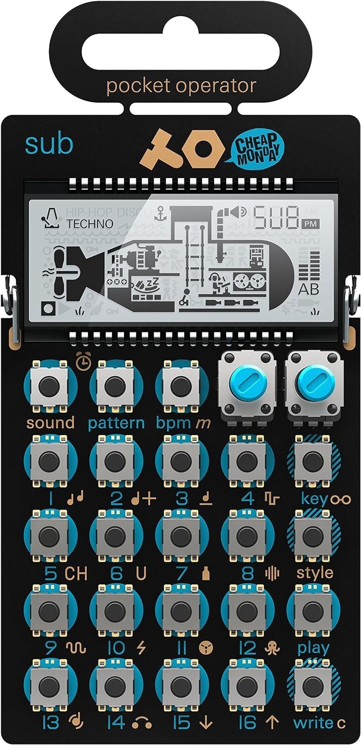 Teenage Engineering PO-14 TE010AS014 sub Pocket Operator Bass Synthesizer NEW
