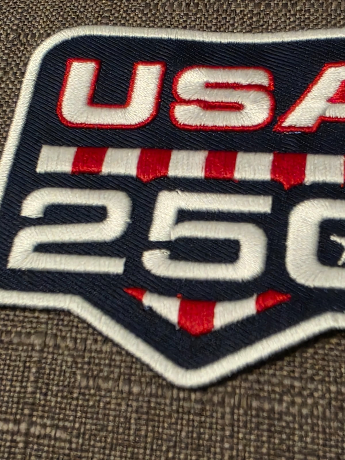 READ! USA 250 Patch 2026 All Star Patch / July 4th Patch Baseball Jersey Size