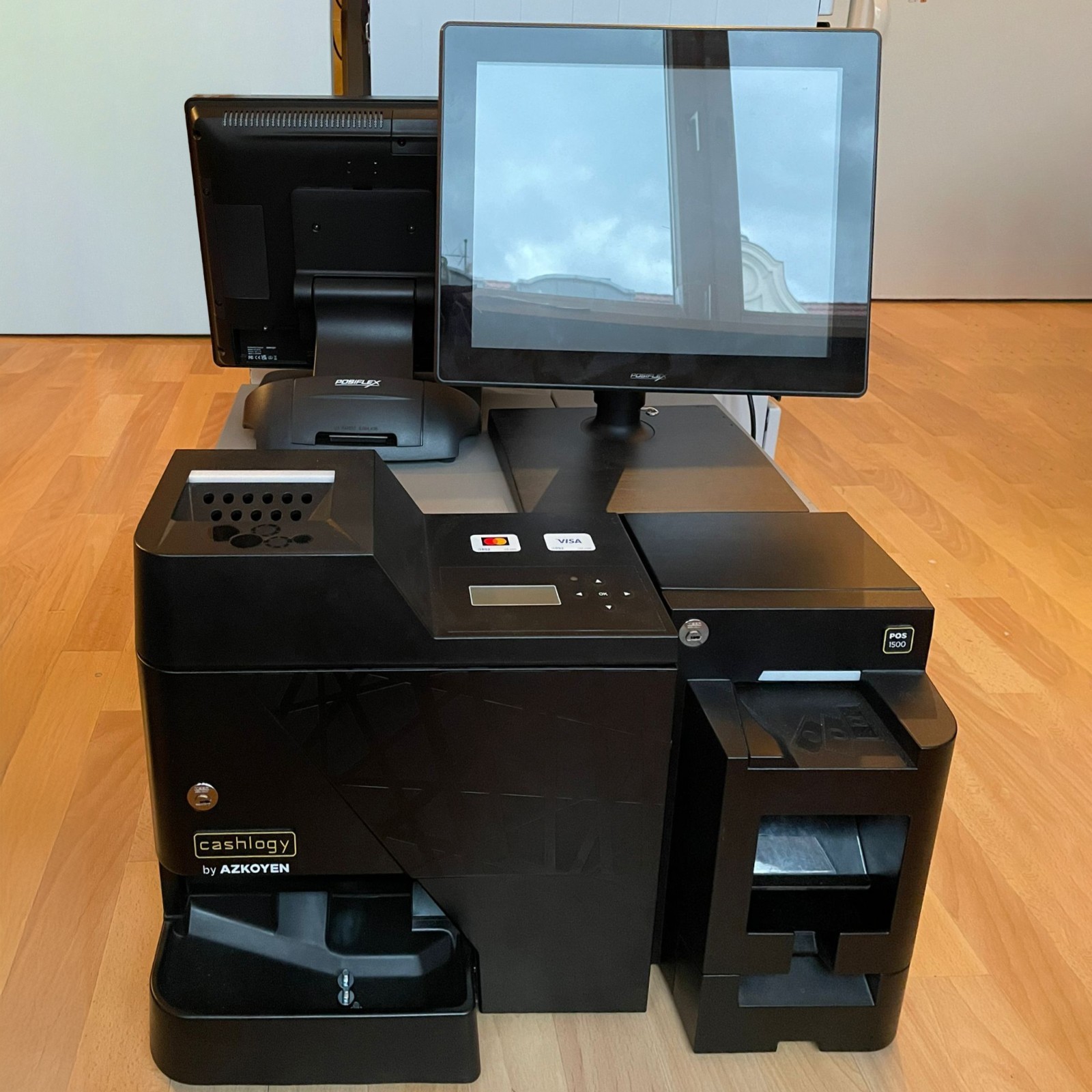 Cashlogy POS 1500 Selbstzahlerkasse - TSE-fähig, Top Zustand