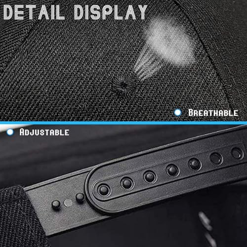 Snapback Flat Bill Fitted Hats for Men - Skateboard Accessories Chef Hat