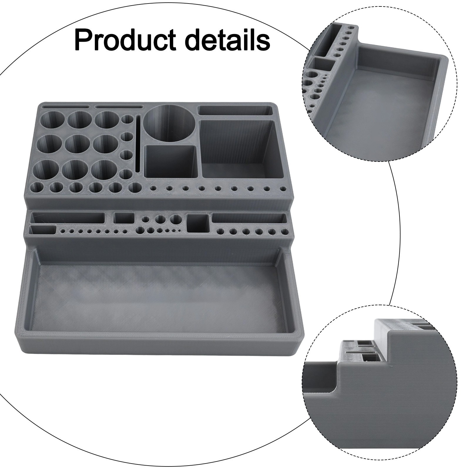 Desktop Storage Rack Fly Tying Materials Storage Compact Design Long-term Use