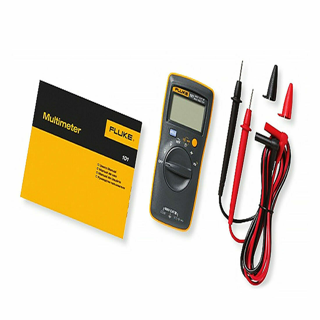 FLUKE-101 Basic Digital Multimeter Pocket Portable Meter AC DC Volt Tester