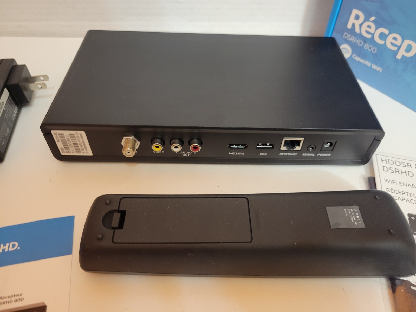 Shaw Direct HDDSR 800 Satellite Receiver With Remote
