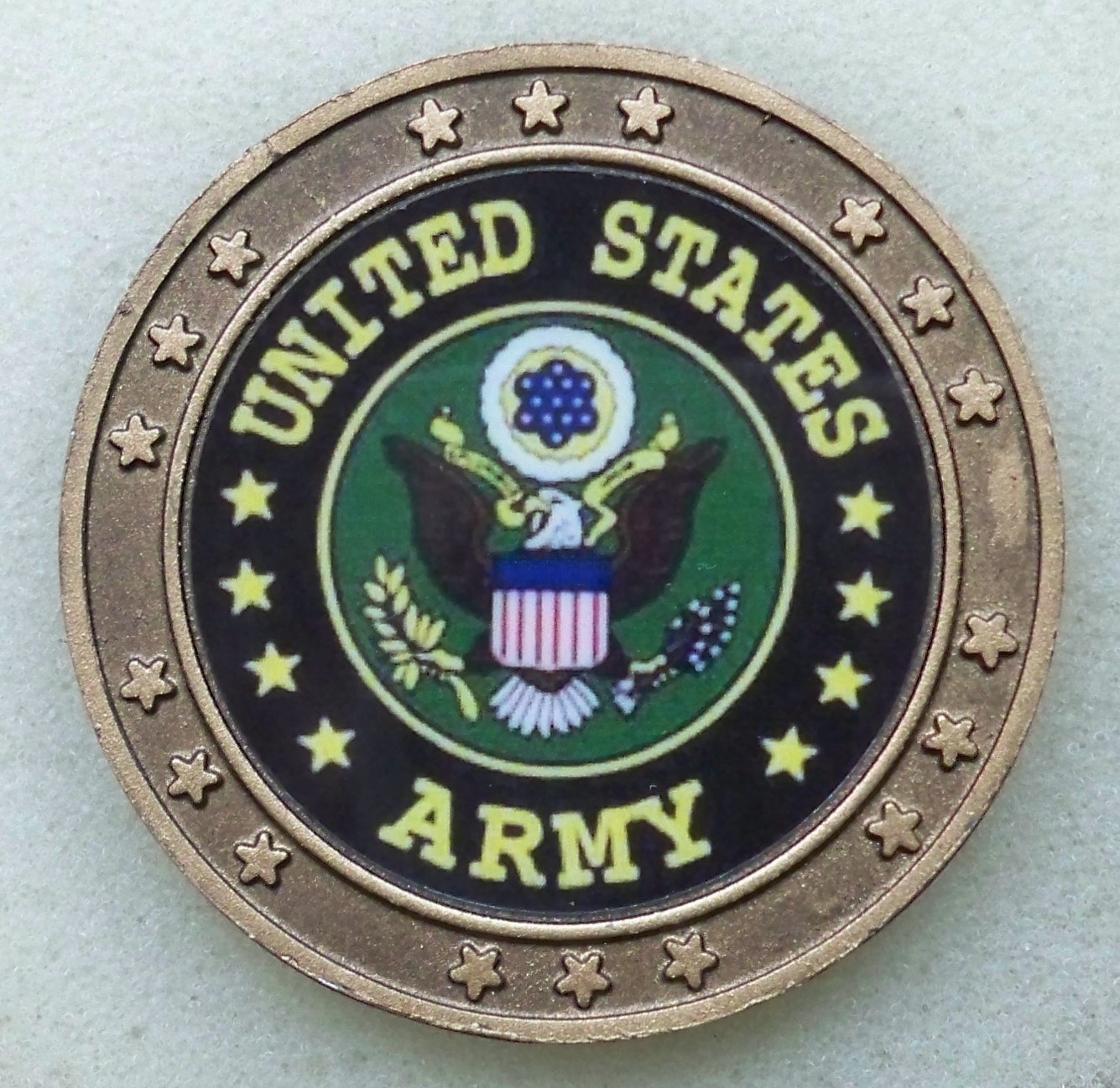 US Army and POW/MIA challenge coin- Made in the USA!