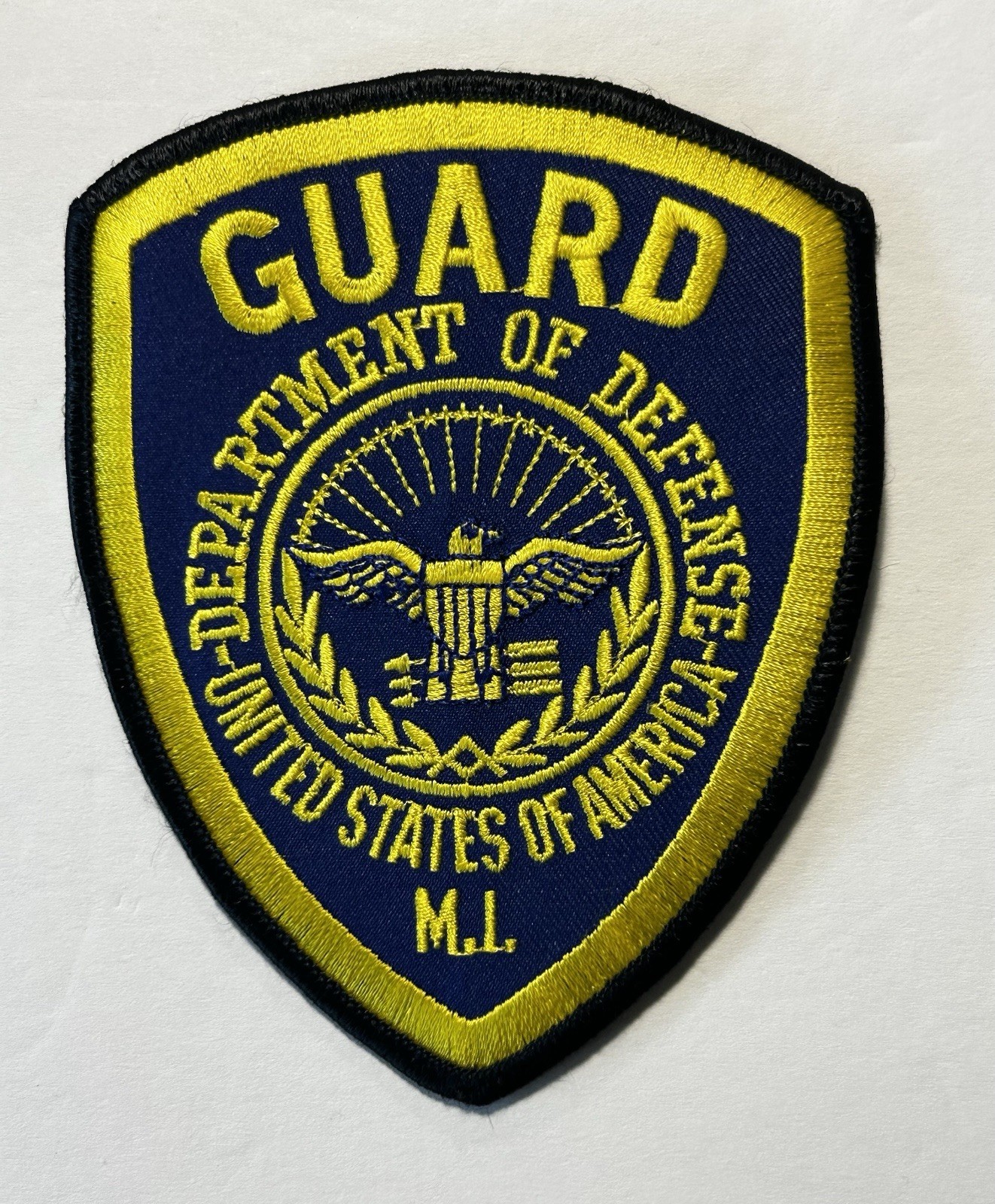 CALIFORNIA DOD MILITARY MARE ISLAND NAVAL SHIPYARD GUARD PATCH VALLEJO #D45