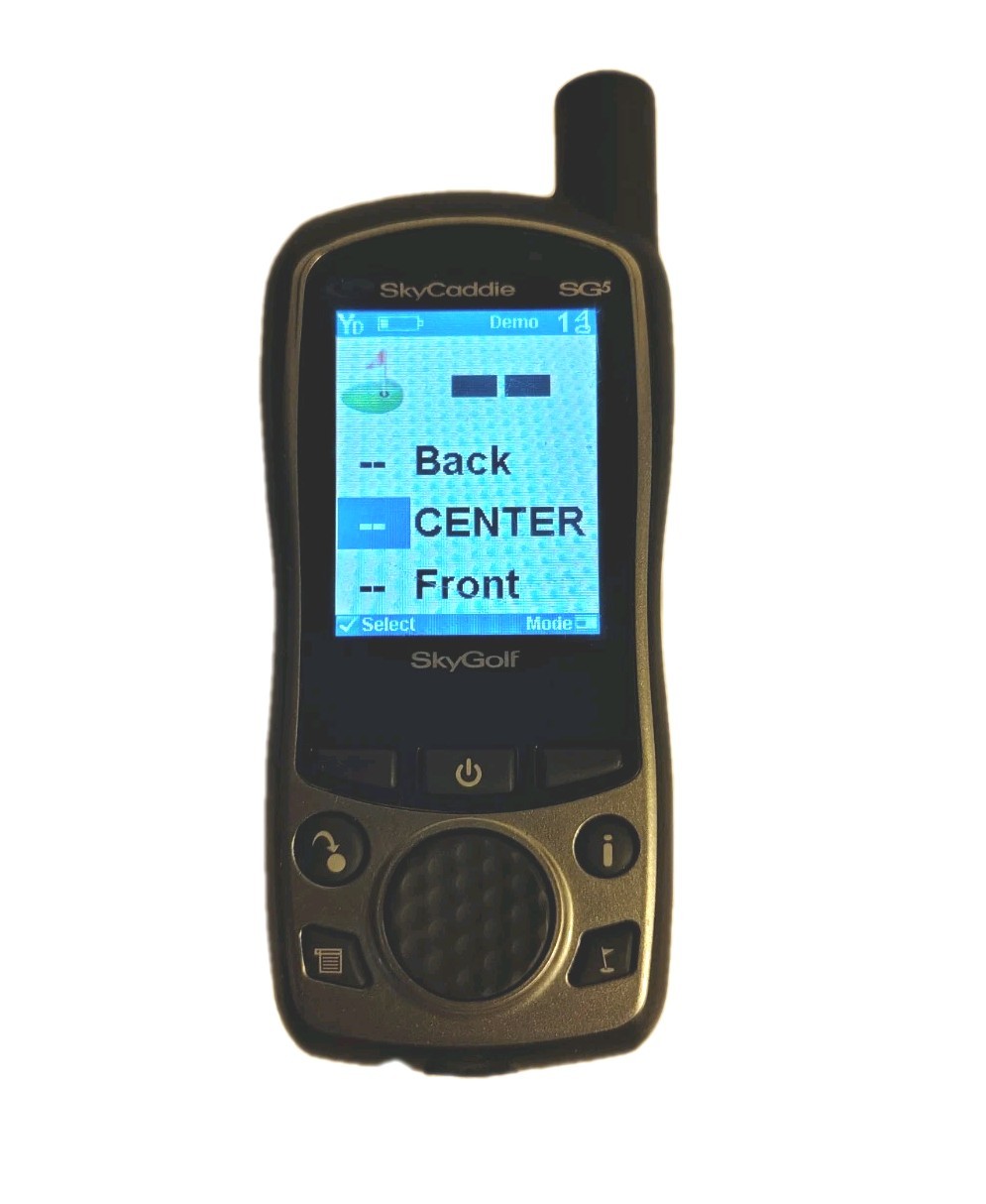 Sky Caddie SG5 Handheld golf Golf Course Rangefinder GPS Tested Working