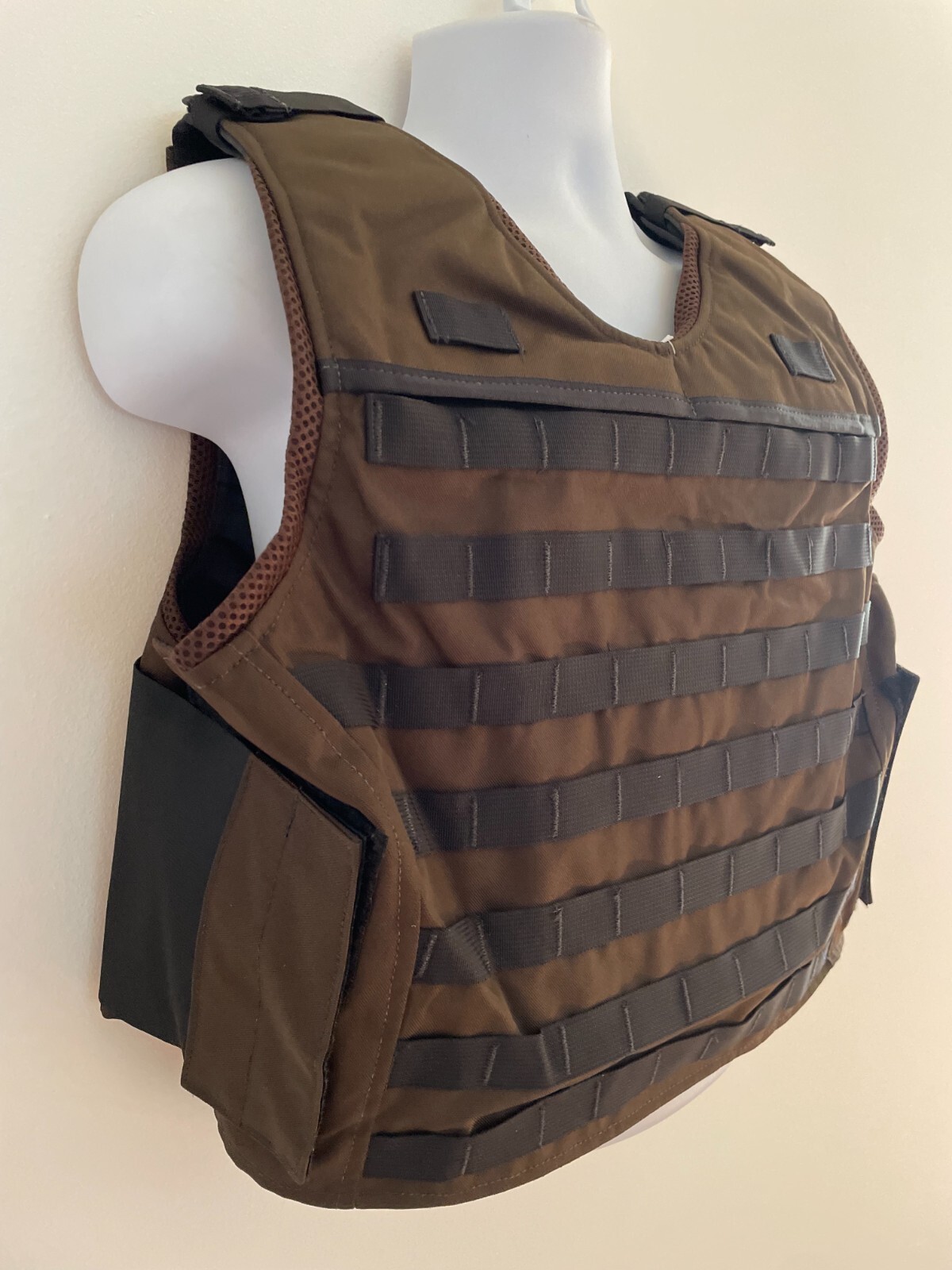 SECOND CHANCE Standard Tactical Armor Carrier Side OpenS/M 2016-2015 Brown Molle