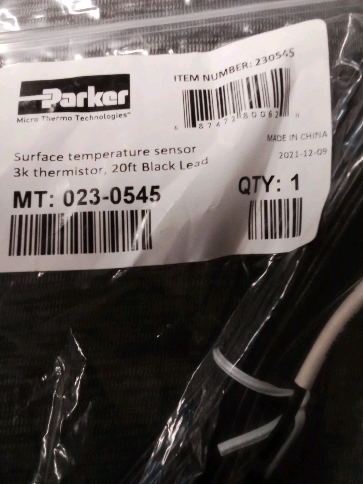 Parker Surface Temperature Sensor 023-0545