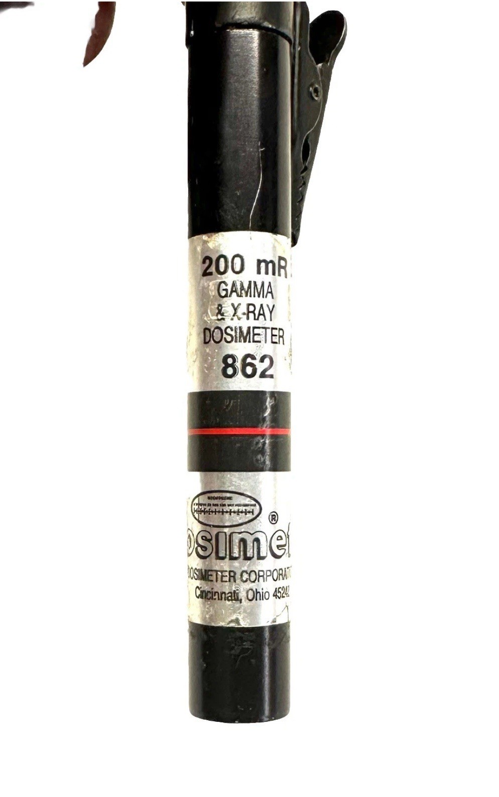 Dosimeter Corp. Pencil Dosimeter, model 862