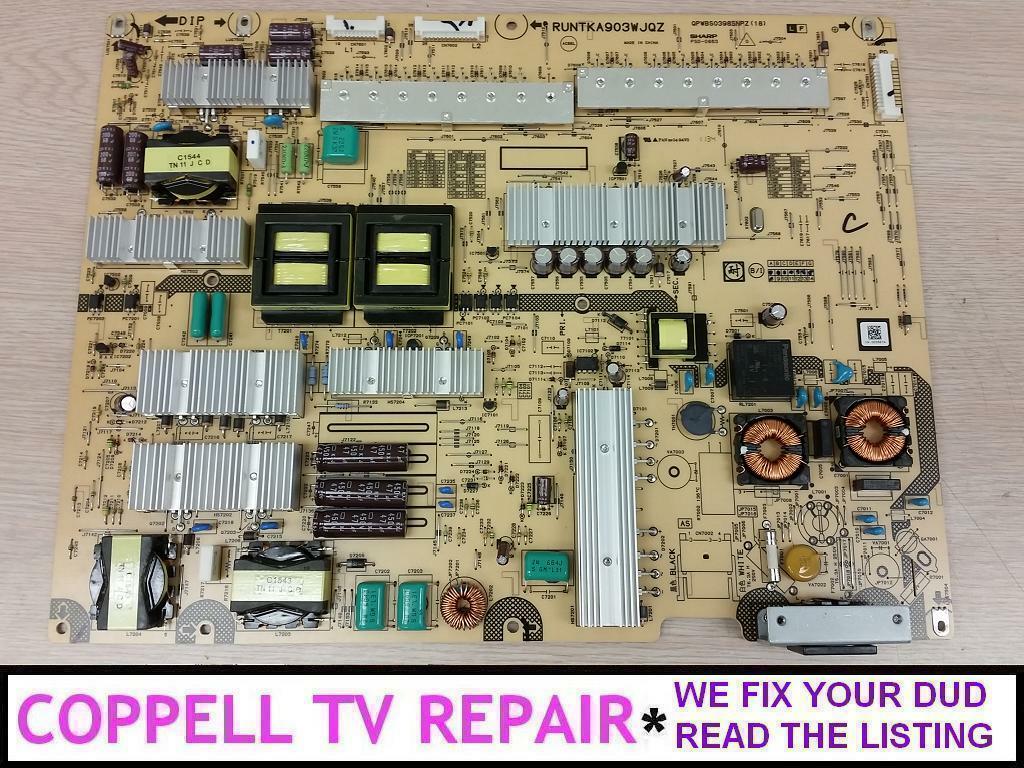 REPAIR SERVICE FOR RUNTKA903WJQZ / PSD-0863 POWER SHARP LC-80LE844U LC-80LE633U