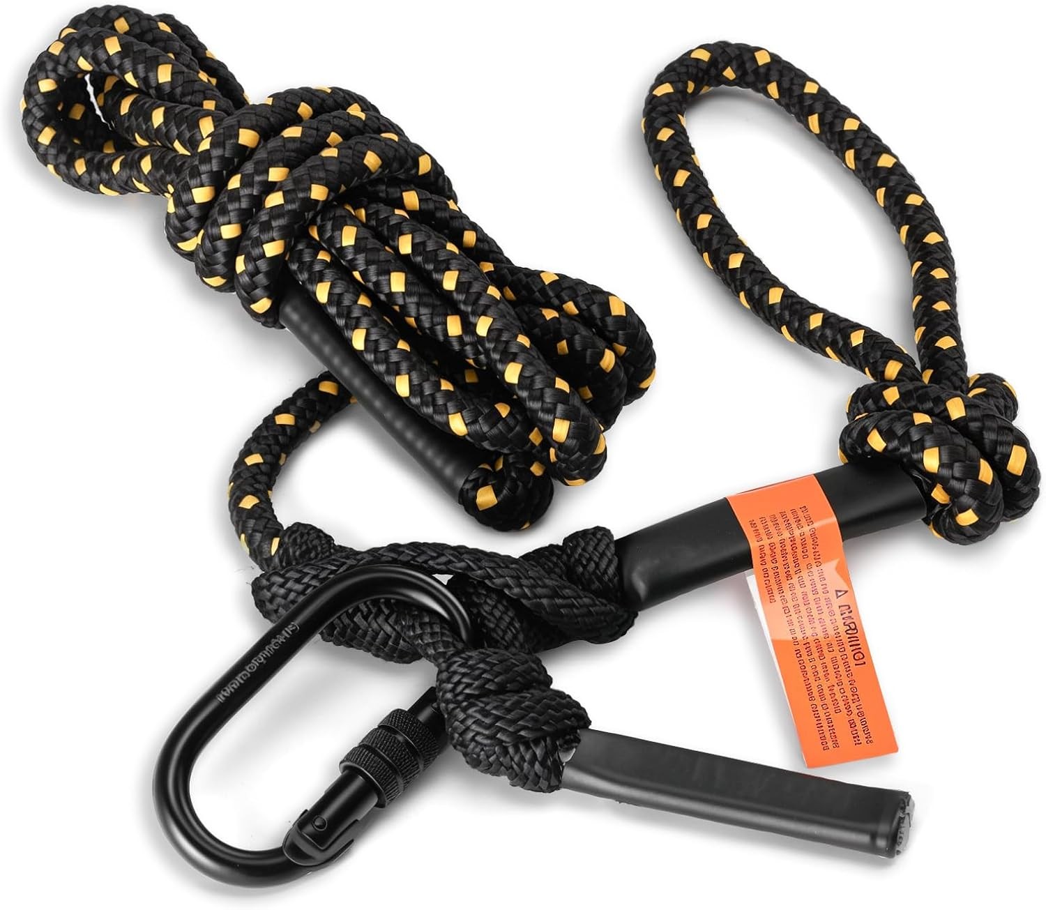 Treestand Safety Rope, Linemans Rope for Hunting, Tree Stand Black