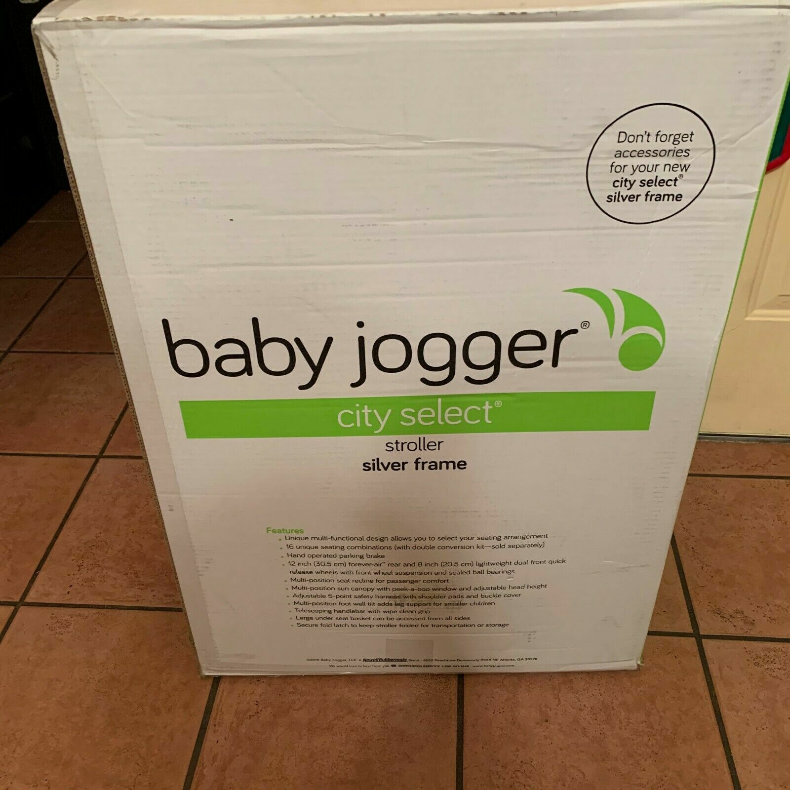 Baby Jogger City Select Stroller in Carbon