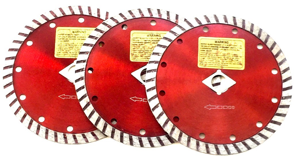 4.5'' Diamond blade fits angle grinder 10 pack (4 /2'')