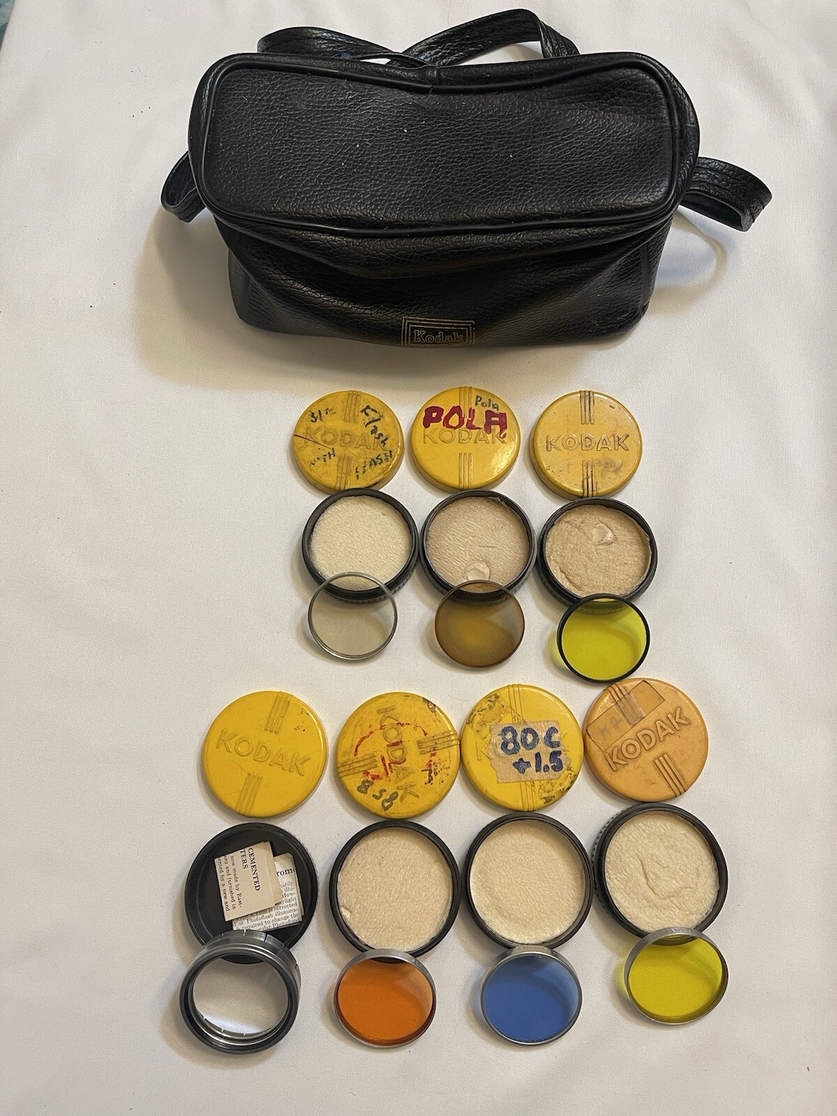 Kodak 42mm Slip On adapter for series VI. Comes With 7  Assorted Wratten Filters