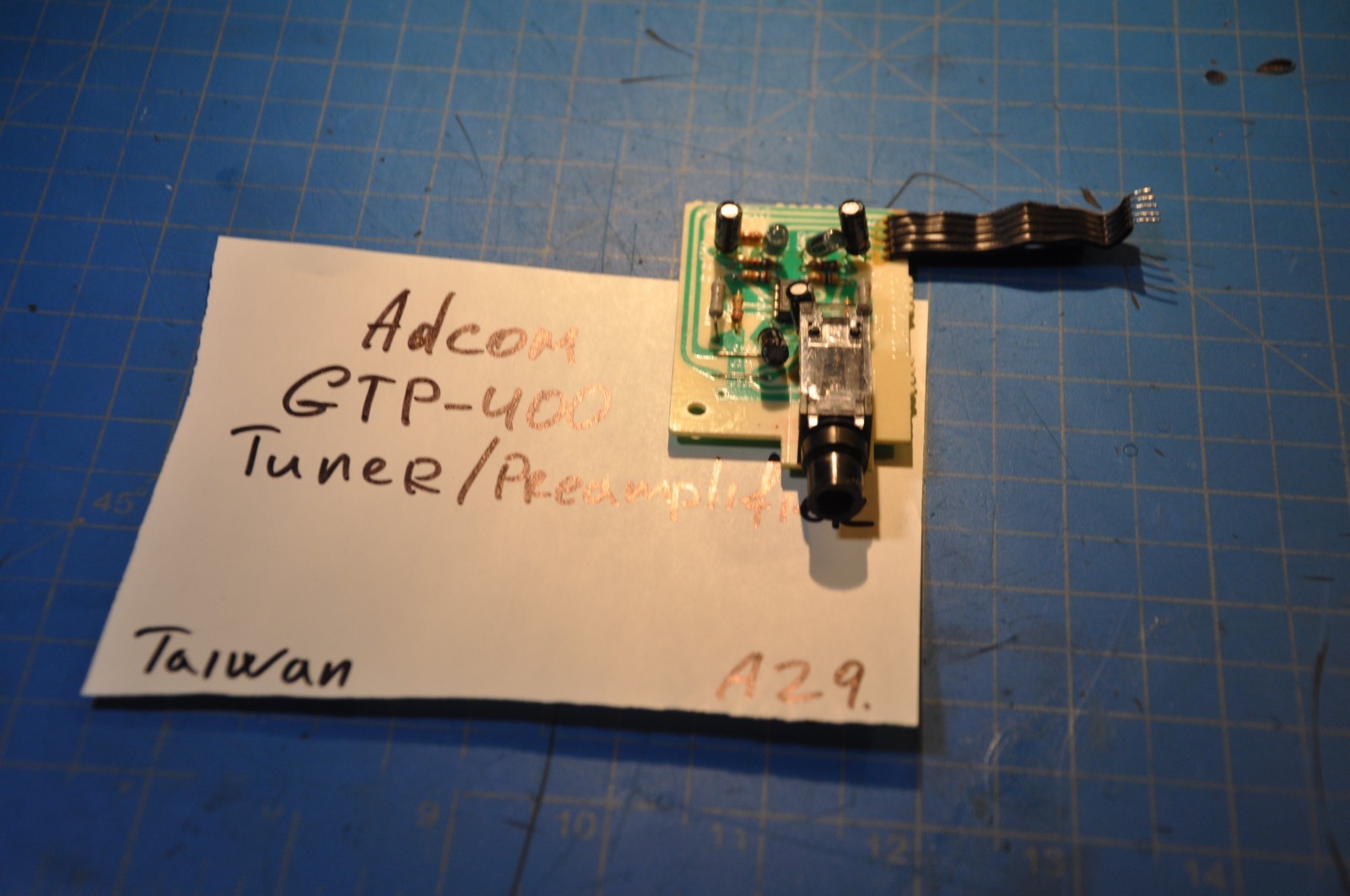 ADCOM GTP-400 Pre-Amplifier Replacement Parts Cir Board Part # X-1126A03