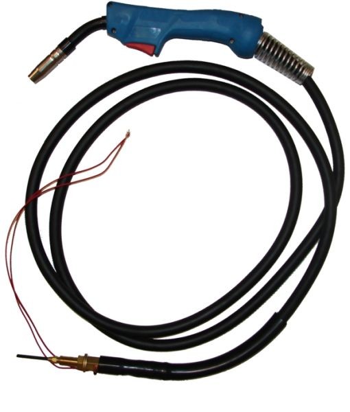 Welding gun, welding machine