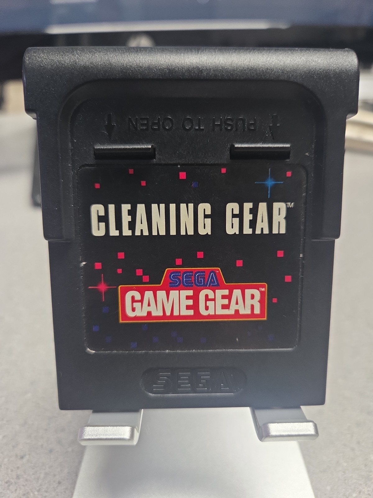Sega Game Gear - Cleaning Gear Cartridge