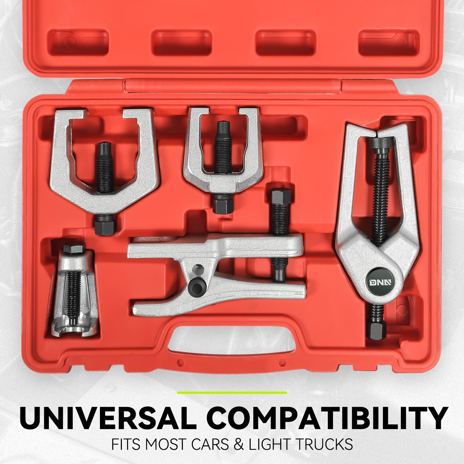 5 Pack Front End Service Ball Joint Separator Tie Rod Removal Tool Universal Red