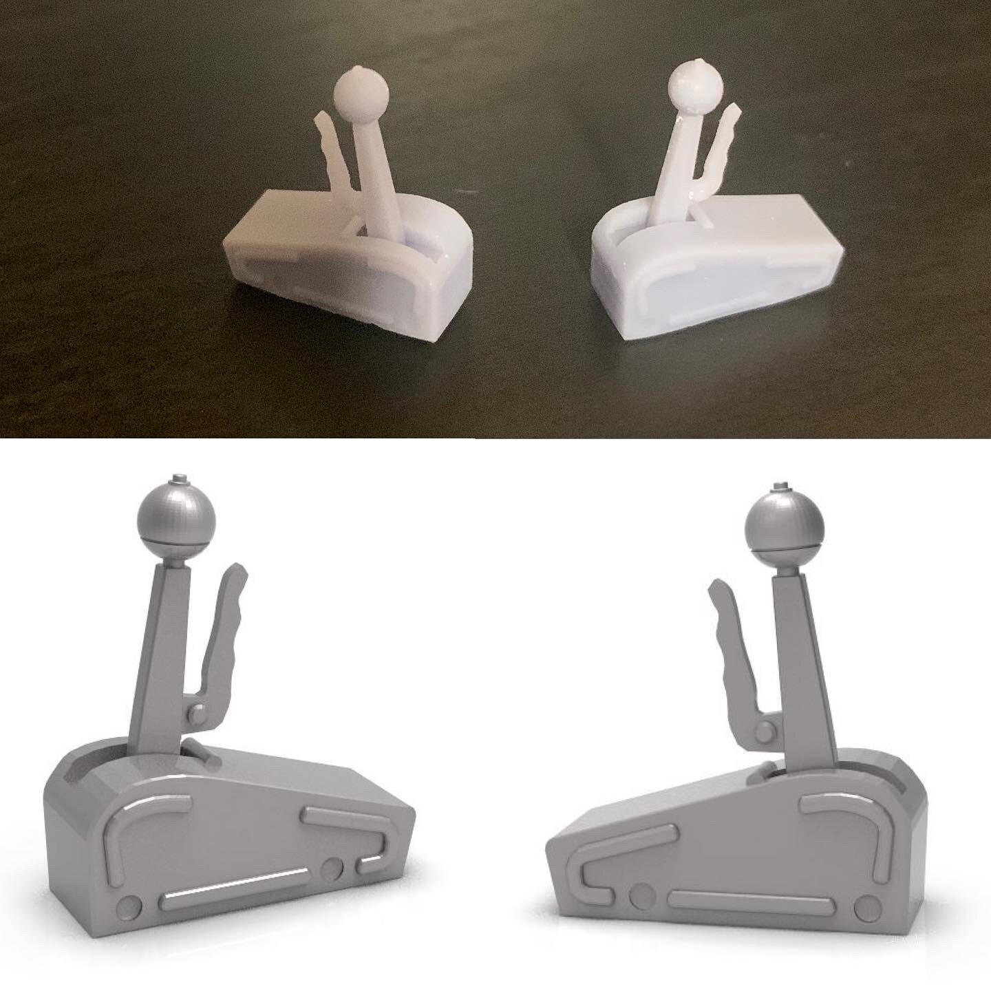 1:25 Pro Street Style Shifter (set Of Two)