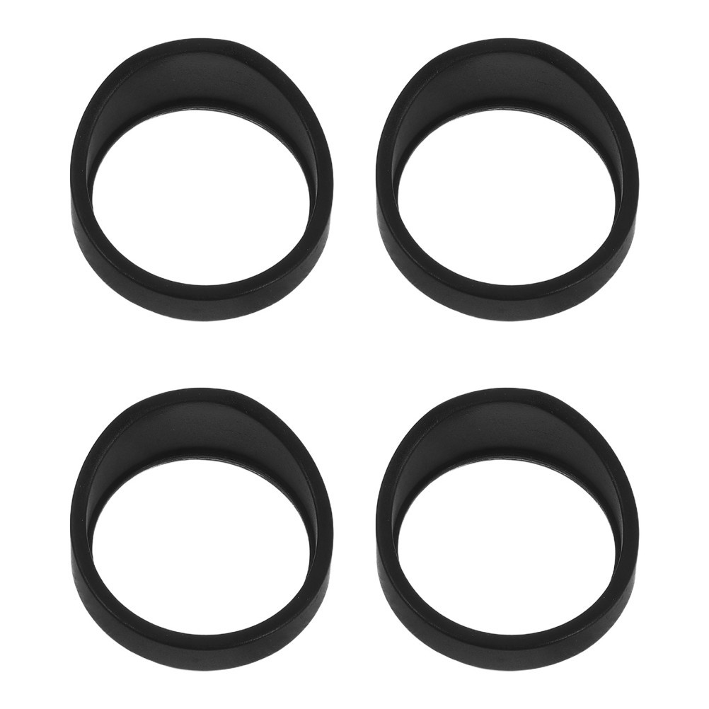 4 PCS Scope Cover Eyepiece Replacement Parts Guard for Microscope