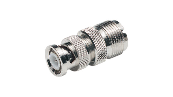 RoadPro BNC MALE TO PL-259 FEMALE ADAPTER