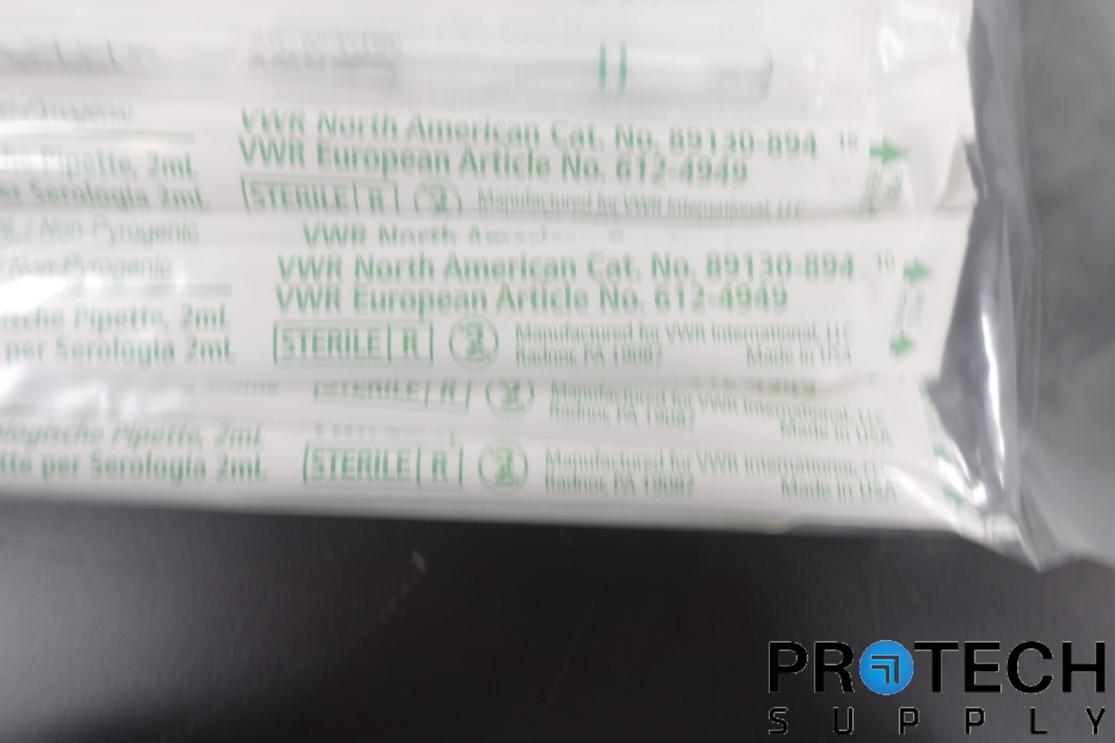 500/Case VWR 89130-894 2mL Disposable Serological Pipets SEALED