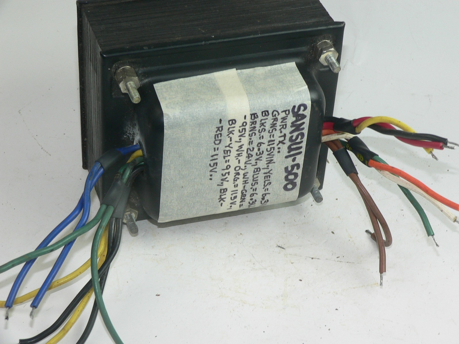 1 Sansui 500 Power Transformer--Tests good