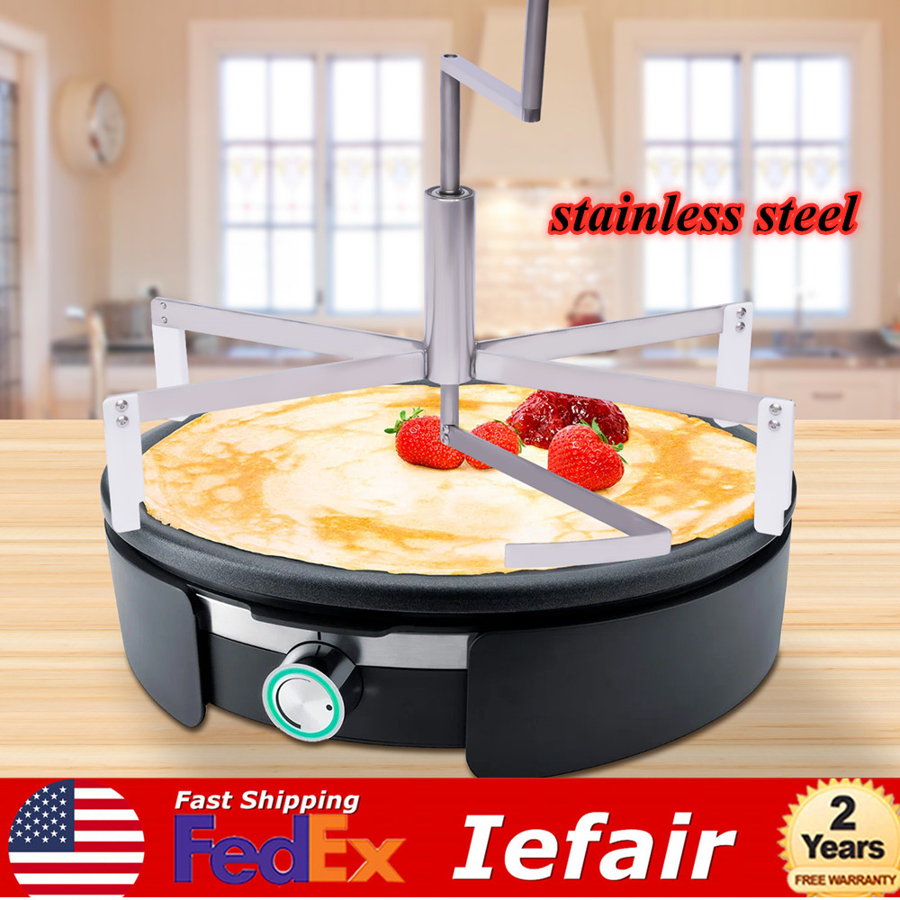 Spreader Tool Pancake Making Machine Commercial Stainless Steel Crepe Maker