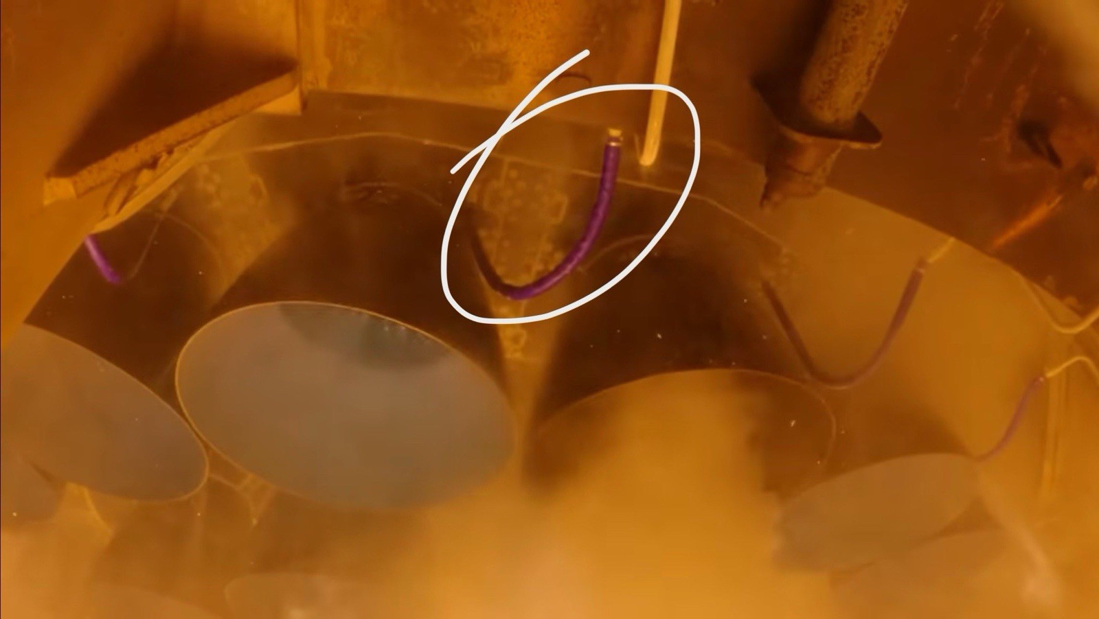 Space X Engine Chill Collection Manifold Hose - Starship Flight 4 Debris