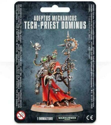 Tech-Priest Dominus Adeptus Mechanicus Skitarii Blister Warhammer 40K NIB