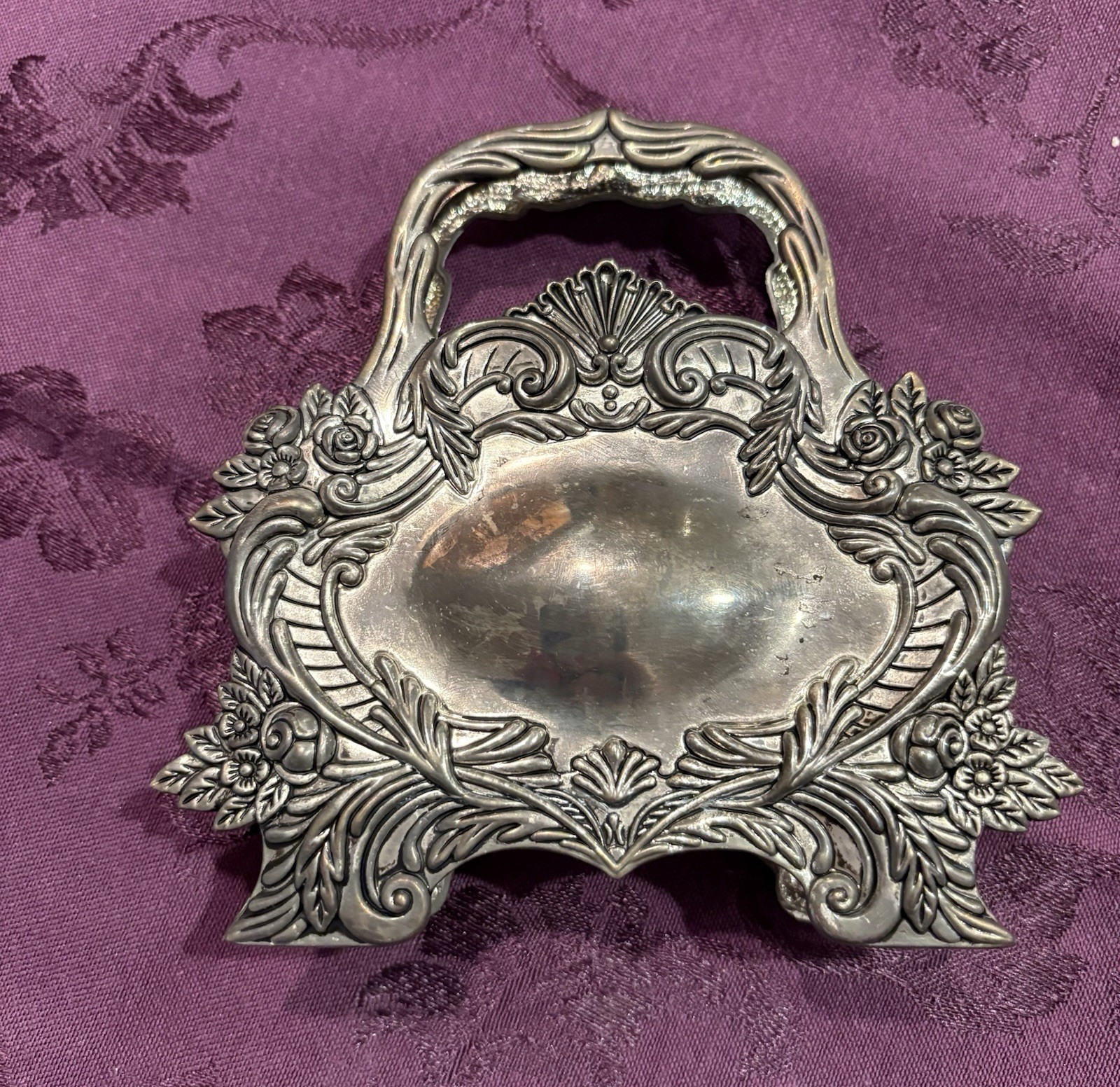 Vintage Studio Silversmith’s Napkin Holder