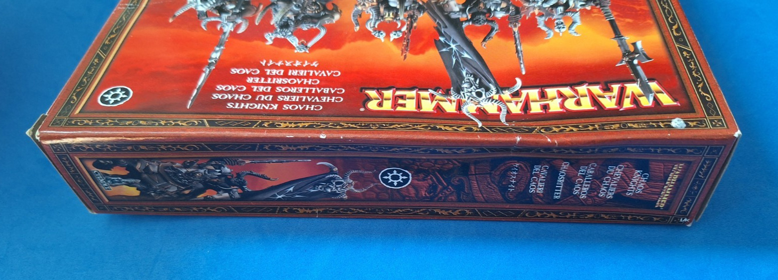 BOX ONLY - Warhammer Fantasy Chaos Knights Games Workshop 2008