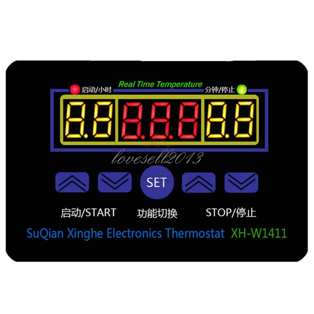 1PCS XH-W1411 10A AC 220V LED Digital Temperature Controller Thermostat Control