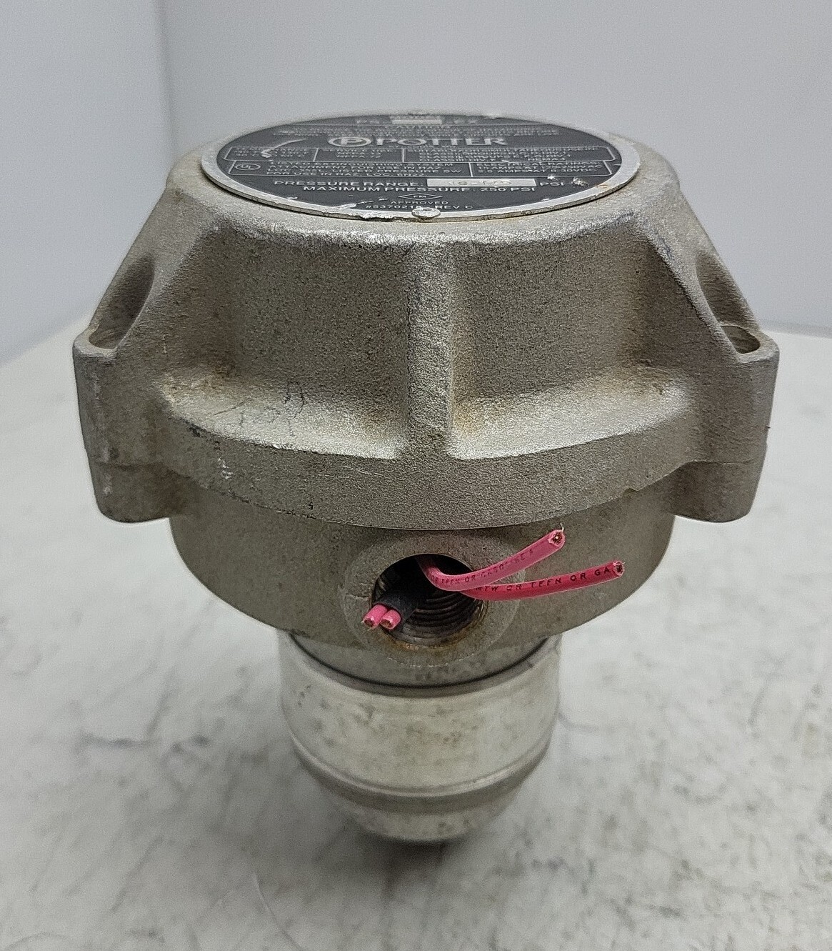 Potter PS-40-EX Explosion Proof Low/High Supervisory Pressure Switch 10-175 Psi