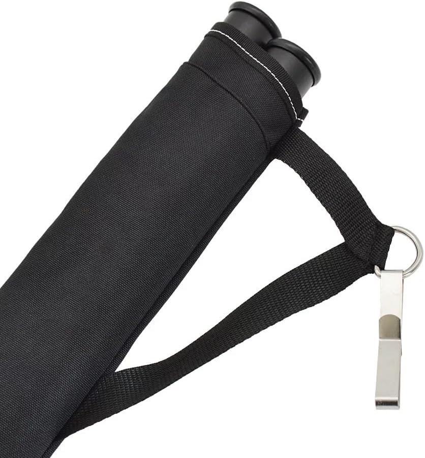 AF 17 Inch Black Dual Tube Hip Quiver Arrow Bag Archery Hunting Holds 18 Arrows