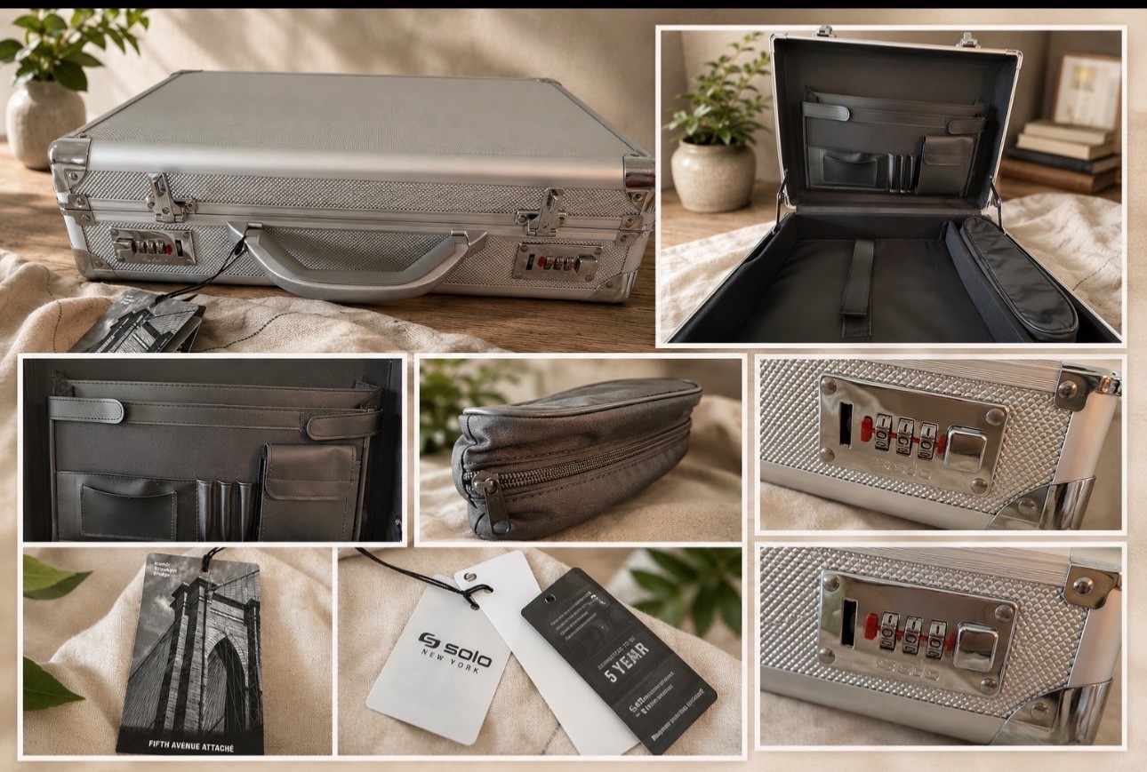 solo new york fifth ave attachè case