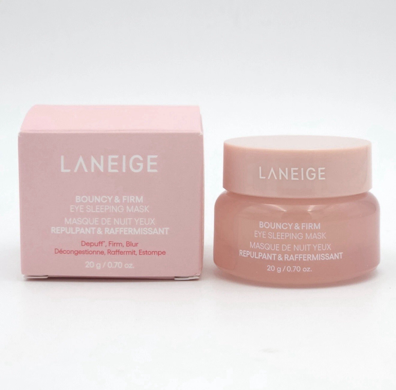 LANEIGE Bouncy & Firm Eye Sleeping Mask 20g Depuff Firm Blur K-Beauty