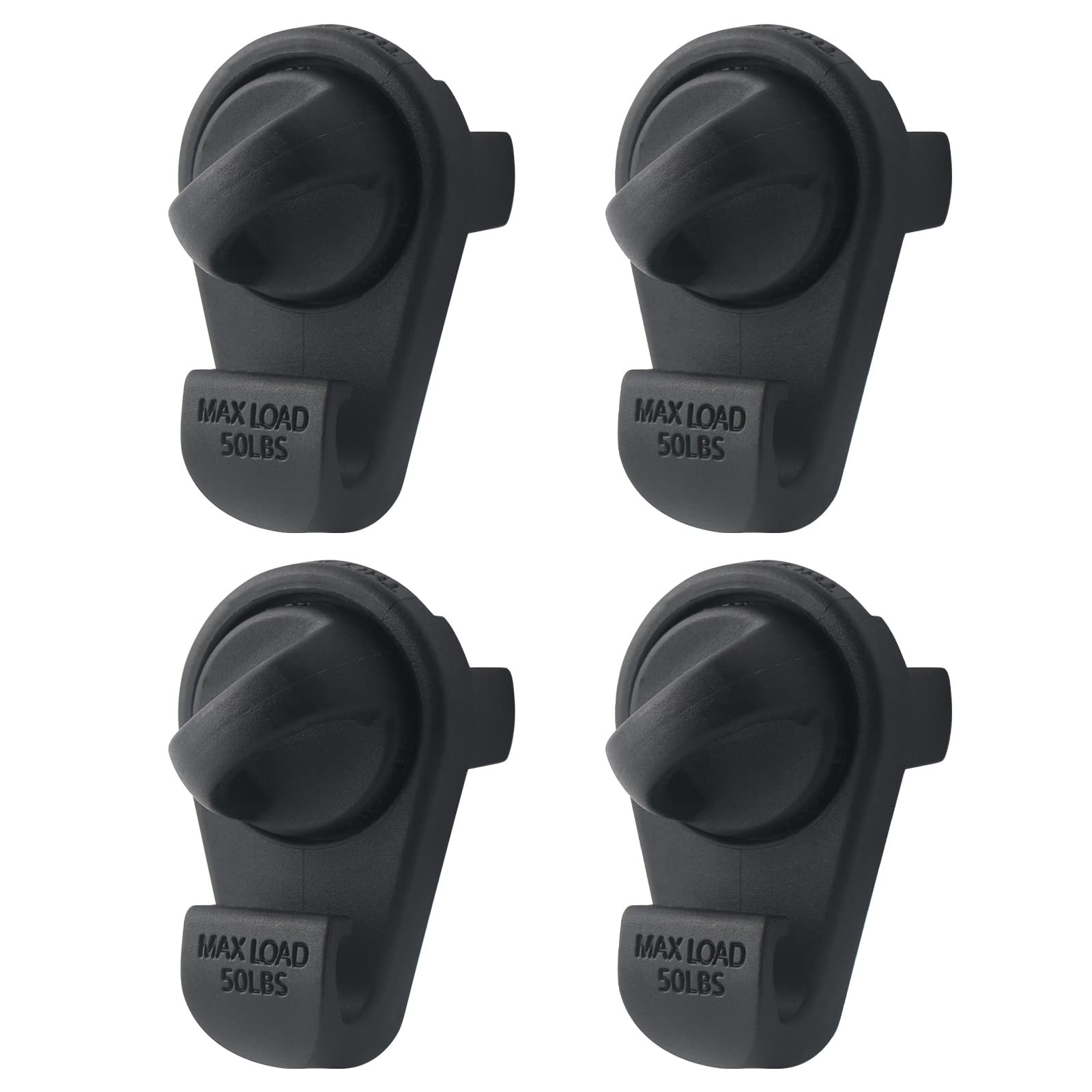 APPERFiT Mini Tie Downs w/Hooks 4PCS Compatible with 4 Pcs, type a-4pcs