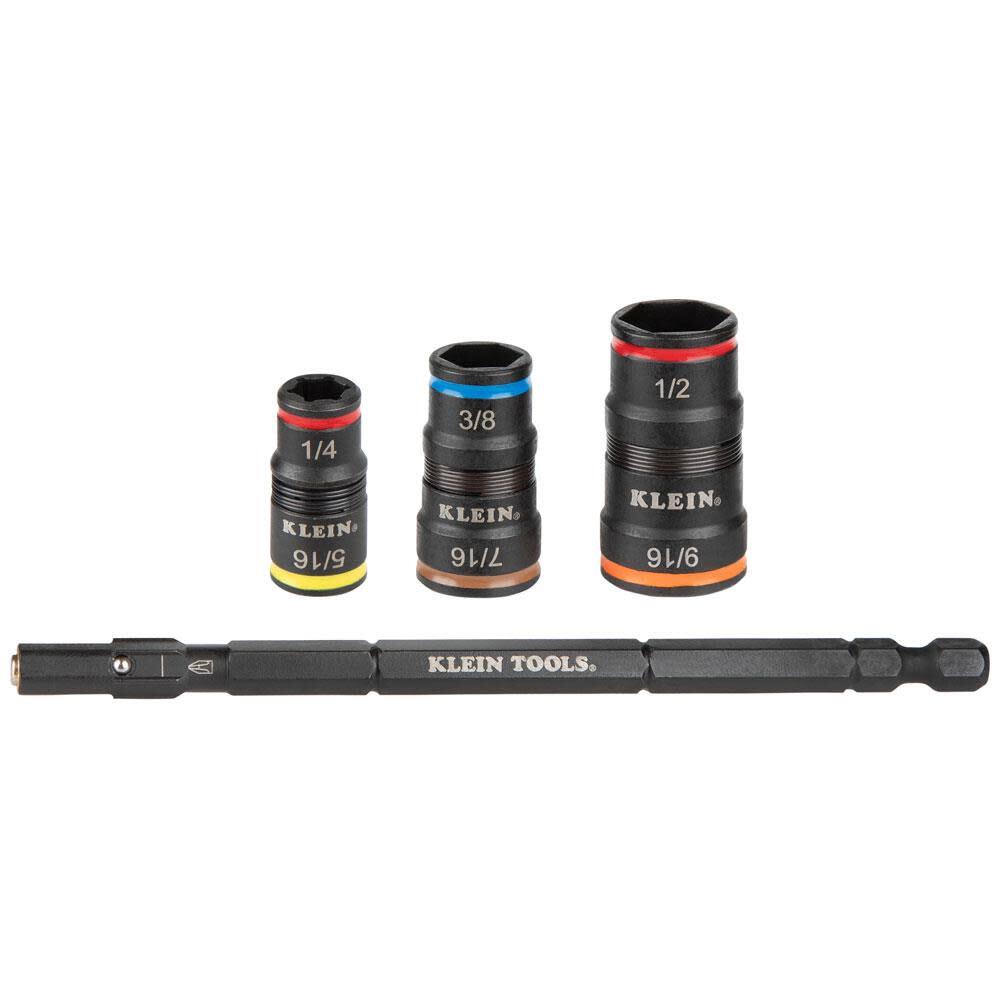 Klein Tools 7-In-1 Impact Flip Socket Set